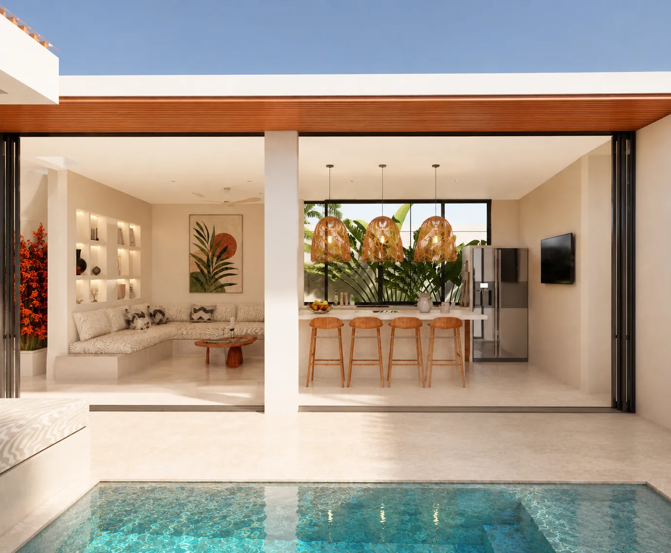 La Réserve, exterior render