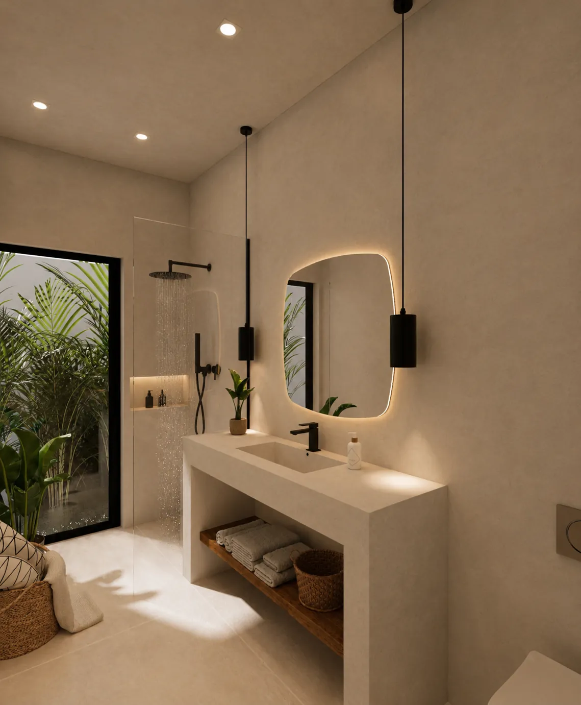 La Réserve, bathroom