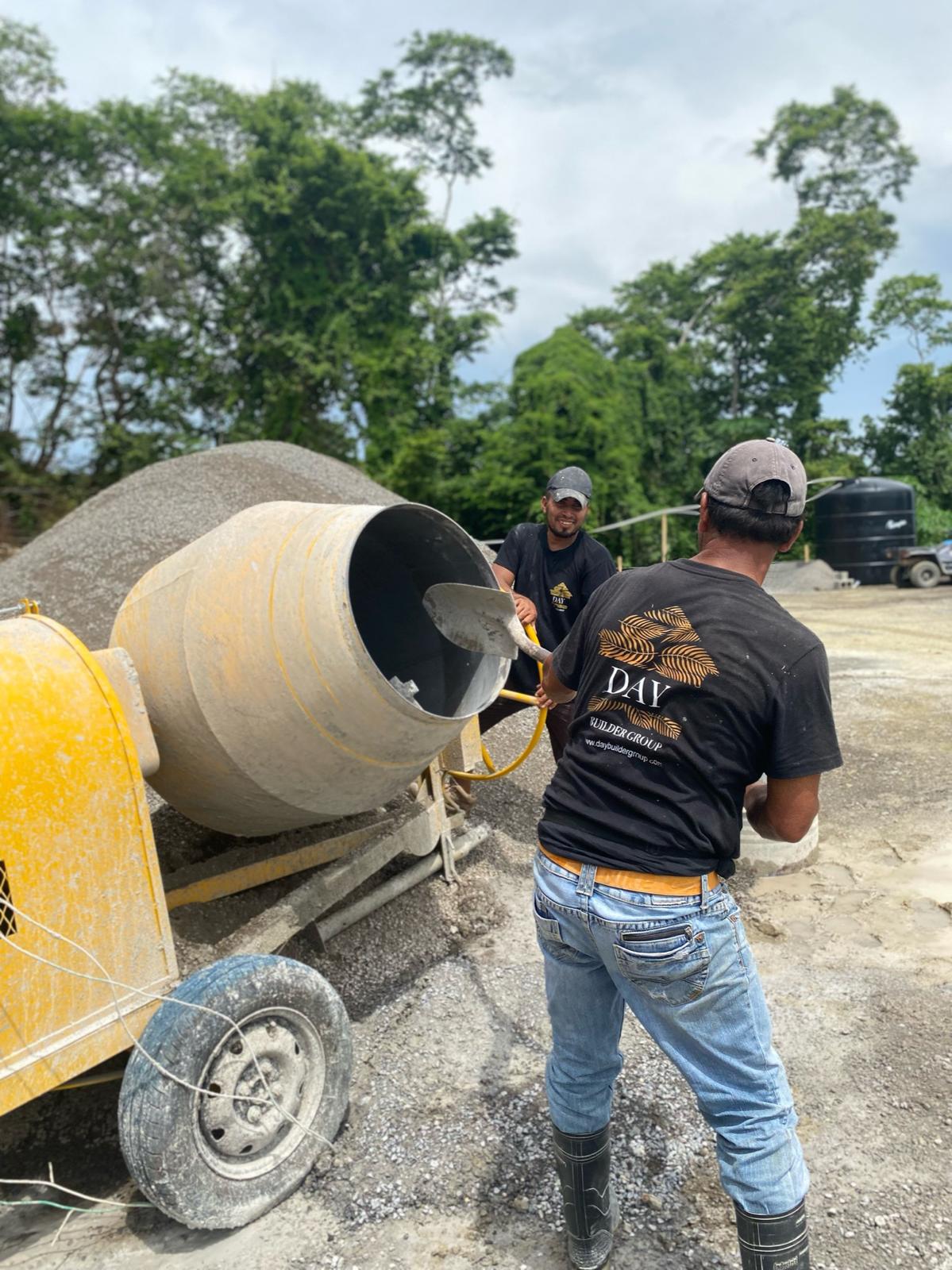 Day Builder Group crew on site